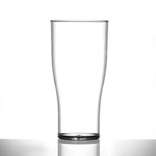 BBP Elite Polycarbonate Clear Tulip 20oz UKCA Pint